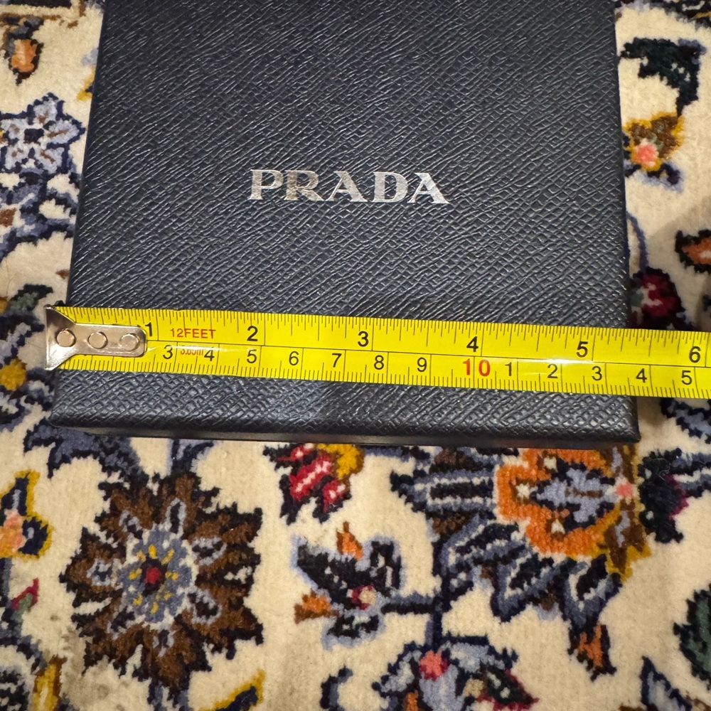 Prada Blue Textured Box